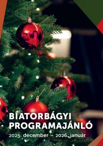 Juhász Ferenc Művelődési Központ Műsorfüzete 2025. december és 2026. január hónapra