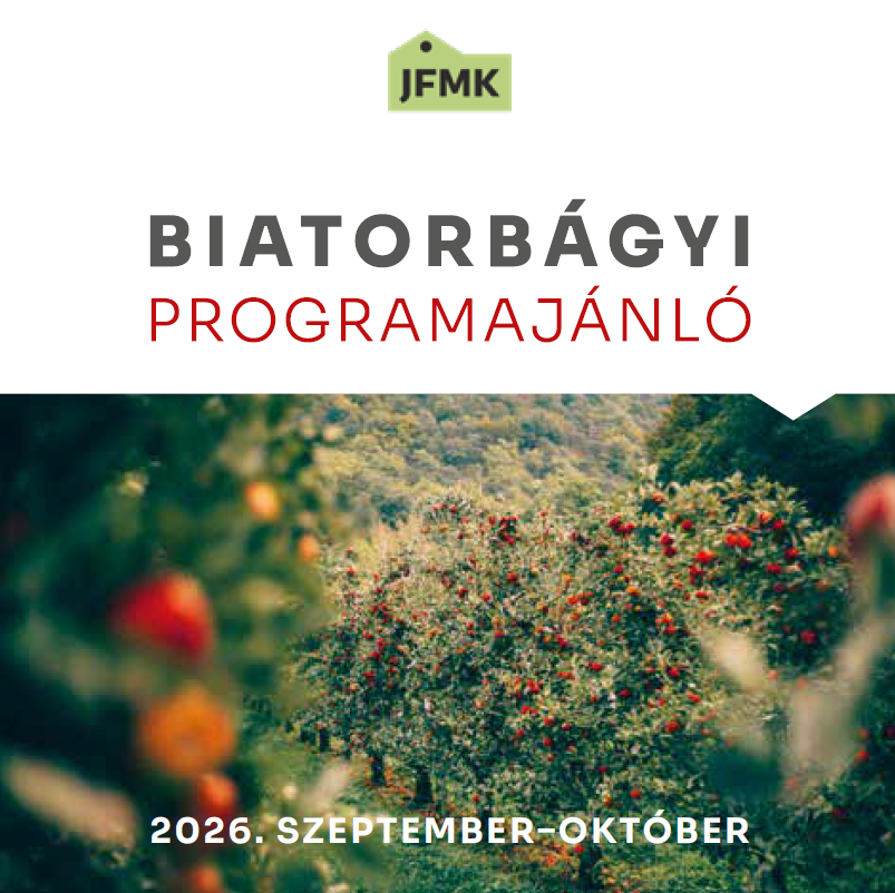 A Juhász Feremc Művelődési Központ programfüzete