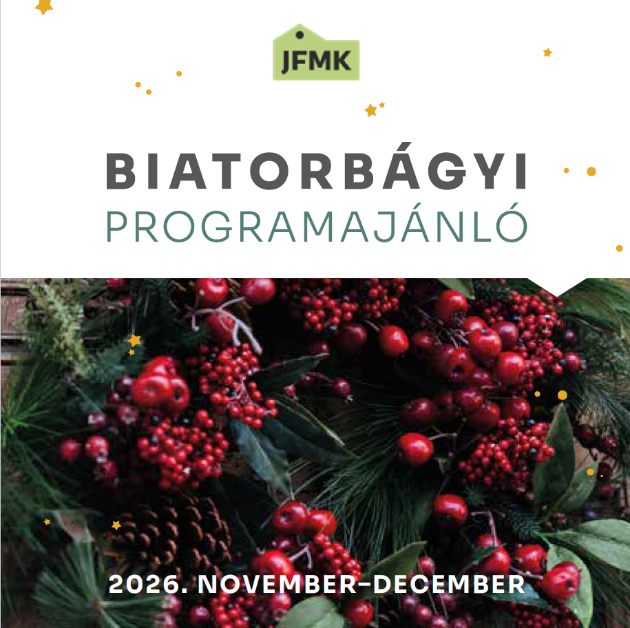 A Juhász Feremc Művelődési Központ programfüzete